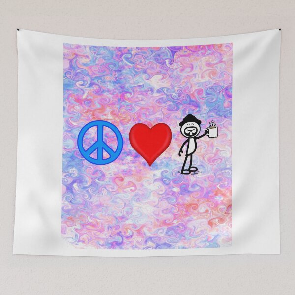 Item preview, Peace, Love & Coffee designed and sold by GDGCreations.