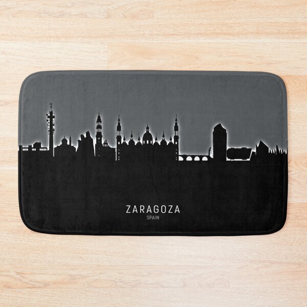 Item preview, Zaragoza Spain Skyline designed and sold by ArtPrints.