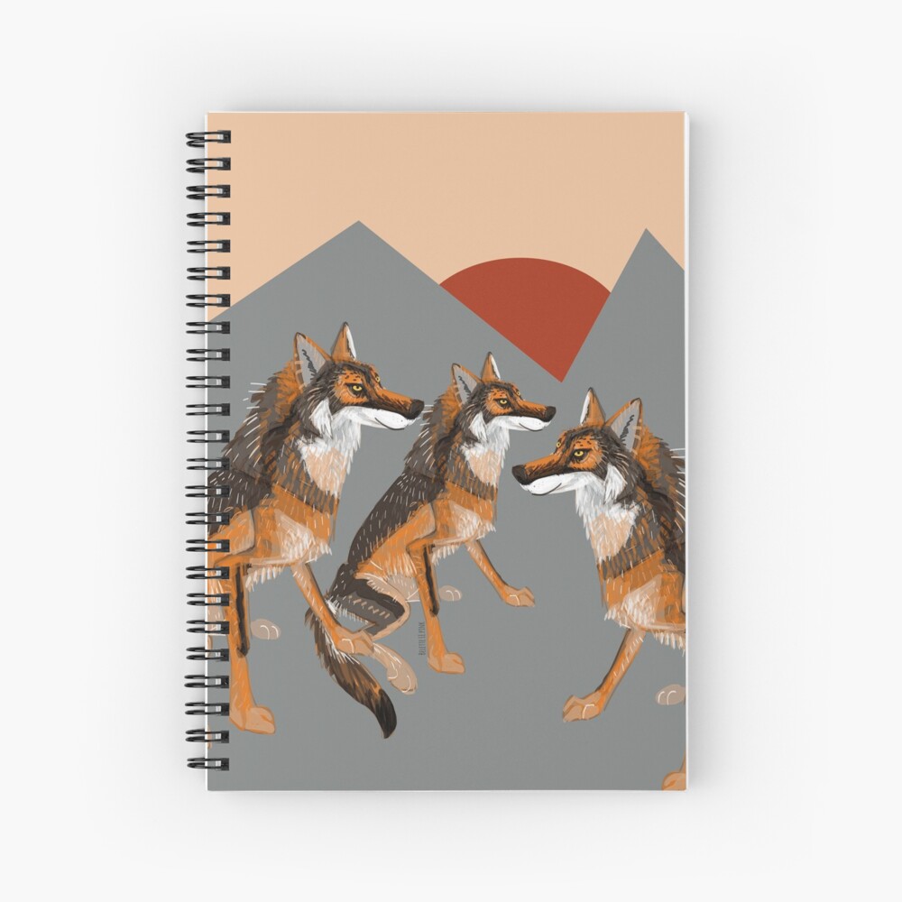 Item preview, Spiral Notebook designed and sold by belettelepink.