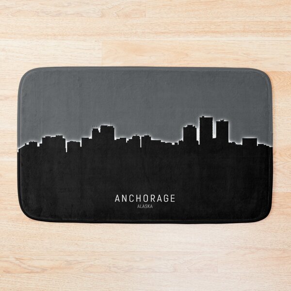 Item preview, Anchorage Alaska Skyline designed and sold by ArtPrints.