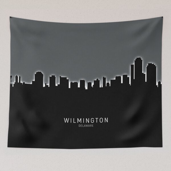 Artikelvorschau, Wilmington Delaware Skyline entworfen und verkauft von ArtPrints.