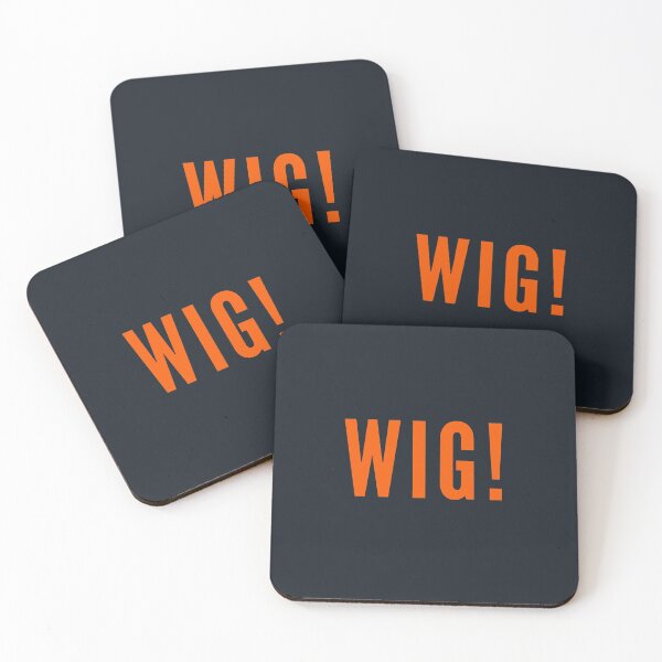 Wig Coasters (Set of 4)