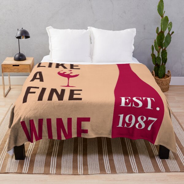 Item preview, Like a fine wine est. 1987 designed and sold by yusufdehbi.