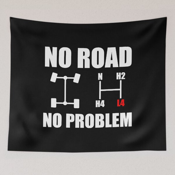 Item preview, No Road No Problem Offroad Overland 4x4 terrain designed and sold by Argentini.