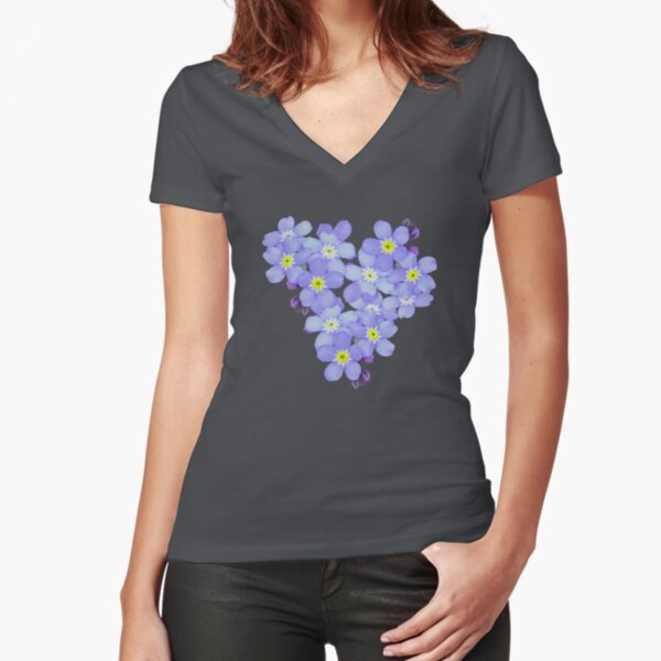 Fitted V-Neck T-Shirt