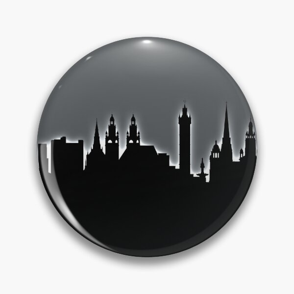 Item preview, Glasgow Scotland Skyline designed and sold by ArtPrints.