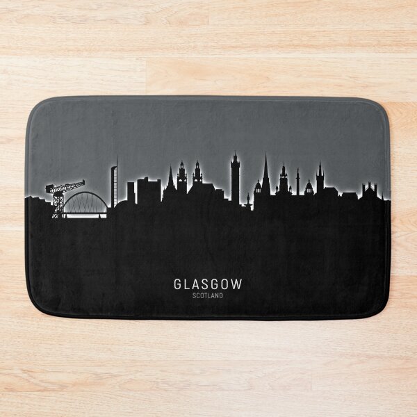 Item preview, Glasgow Scotland Skyline designed and sold by ArtPrints.