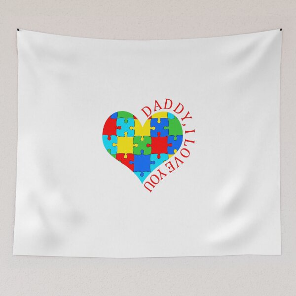 Item preview, Autism kids daddy i love you designed and sold by TopDesignArt.