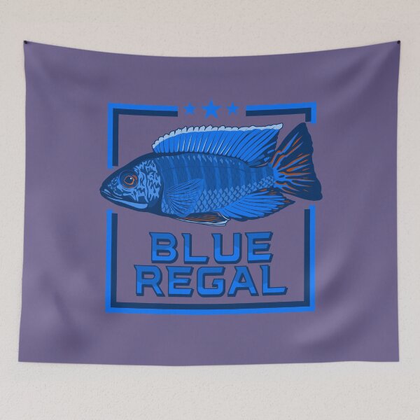 Item preview, Blue Regal Mbenji Peacock Cichlid Lake Malawi Aulonocara Aquarium Fish Kaiserbuntbarsch designed and sold by TheAplus.