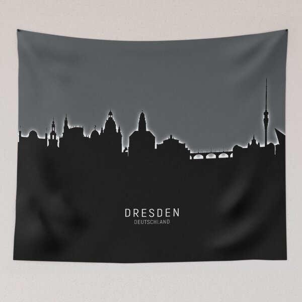 Item preview, Dresden Germany Skyline designed and sold by ArtPrints.