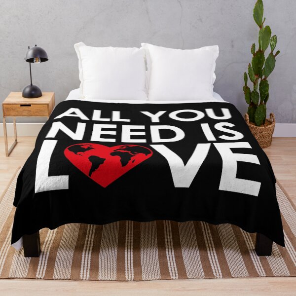 Item preview, ALL YOU NEED IS LOVE designed and sold by GeeklyShirts.