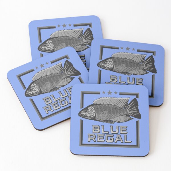 Item preview, Blue Regal Mbenji Peacock Cichlid Lake Malawi Aulonocara Aquarium Fish Kaiserbuntbarsch b/w designed and sold by TheAplus.