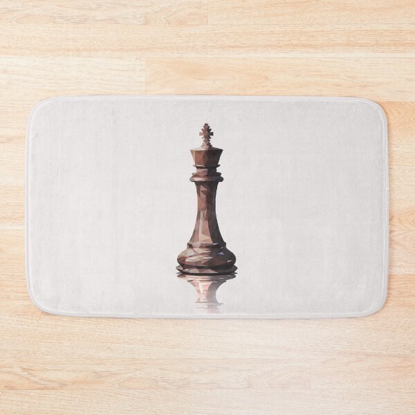 Item preview, Chess king piece. Low poly design. designed and sold by psychoshadow.