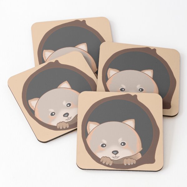 Item preview, Red Panda is checking on the real world out there. designed and sold by Aerithcloud01.