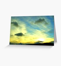 Scottish Sky Greeting Card