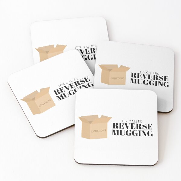 Item preview, Donation Drives: Reverse Mugging designed and sold by flying-flamingo.