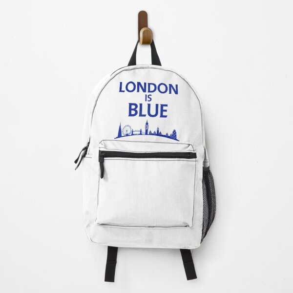 Item preview, London is Blue flag white bg blues designed and sold by ideasfinder.