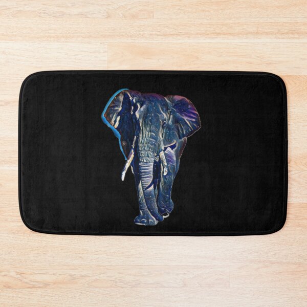 Item preview, Blue starry space Elephant digital art Ganesh Chaturthi designed and sold by conceptDVS.