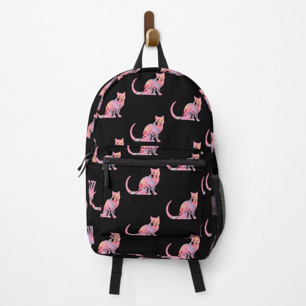 Item preview, Pink Splatter Cat designed and sold by SassyClassyMe.