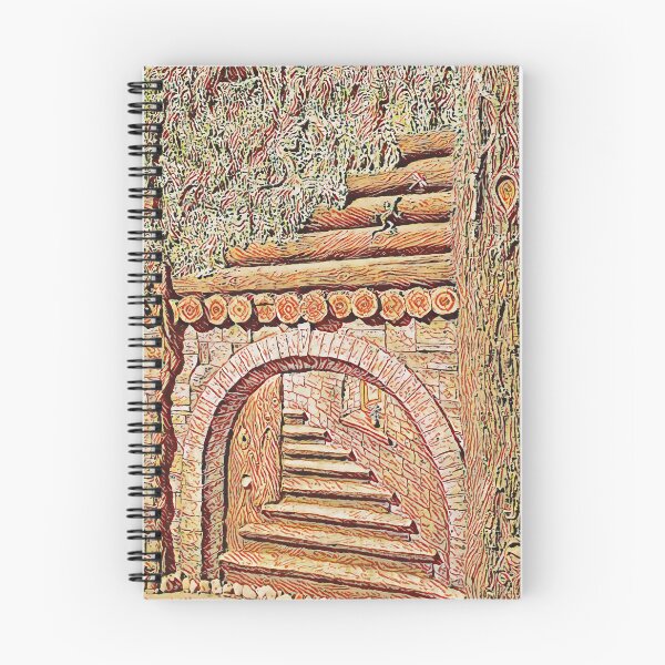 Item preview, Entrance to a forest home designed and sold by helenkaiy.