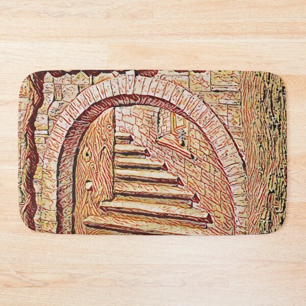 Item preview, Entrance to a forest home designed and sold by helenkaiy.