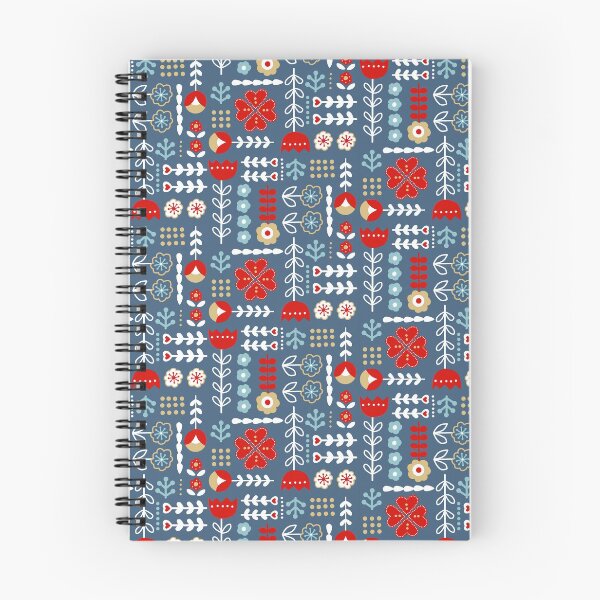 Item preview, Folk Floral Pattern designed and sold by KathrinLegg.