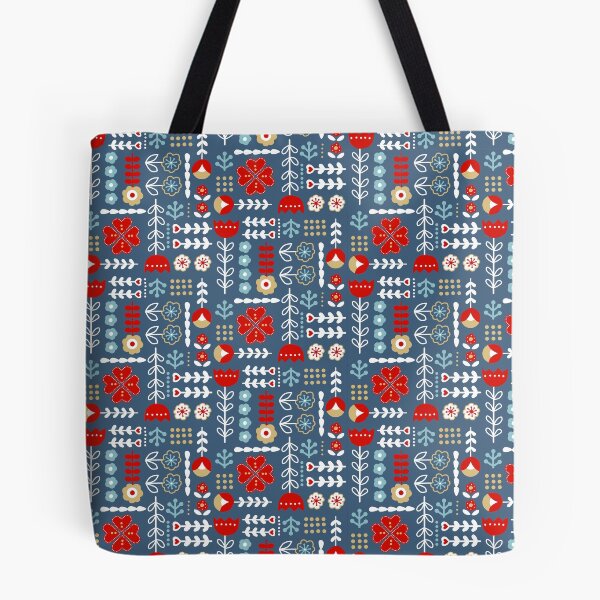 Item preview, Folk Floral Pattern designed and sold by KathrinLegg.
