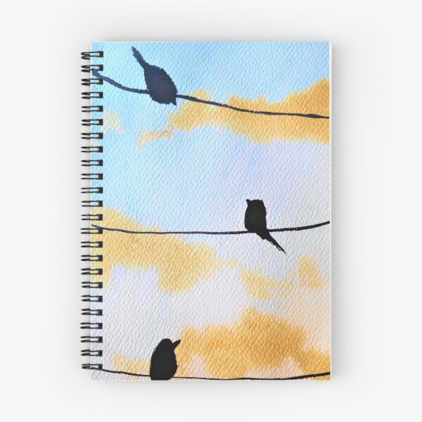 Aperçu de l'œuvre Oiseaux au coucher du soleil créée et vendue par edcreativ.