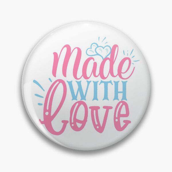 Item preview, Gender reveal party Made with Love designed and sold by ToniaKroeger.