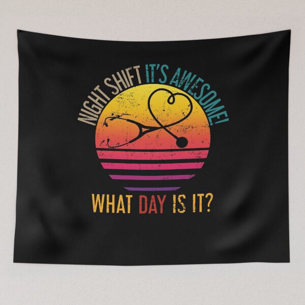 Item preview,  ingenious! What day is today? If you have night shifts in the hospital as a nurse designed and sold by bestshirtdesign.