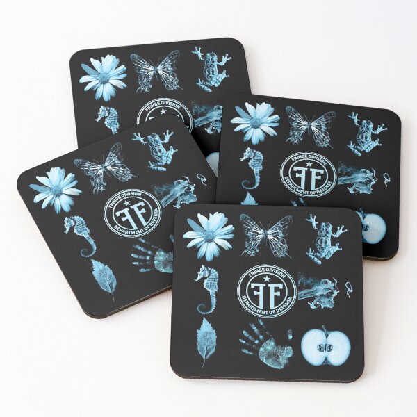 Fringe Division and Glyphs Coasters (Set of 4)