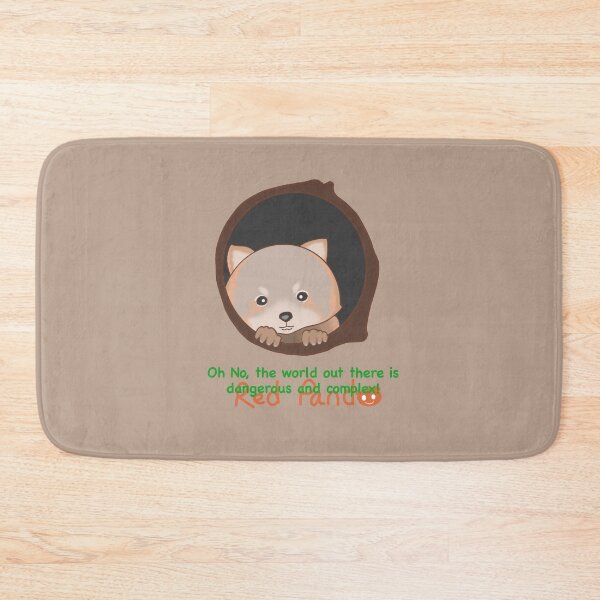 Item preview, Red Panda is checking on the real world out there. designed and sold by Aerithcloud01.