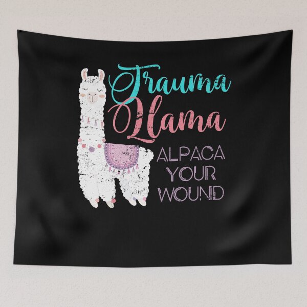 Item preview,  if you work as a nurse in the hospital. The llama is the perfect animal to help with this. designed and sold by bestshirtdesign.
