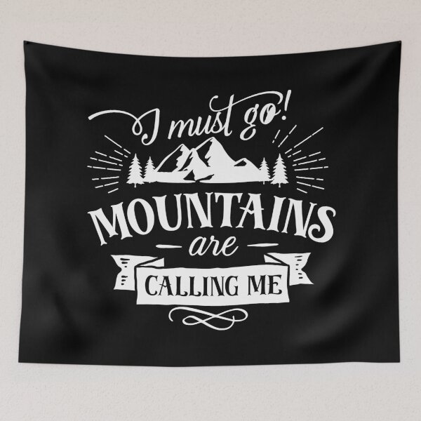 Item preview, MOUNTAINS ARE CALLING ME designed and sold by OzyManDiaS90.