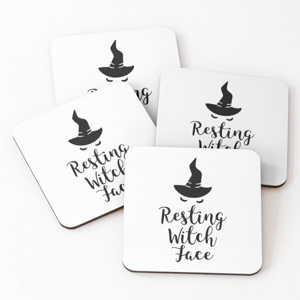 Item preview, Resting Witch Face Spooky Halloween Gift Idea designed and sold by haselshirt.