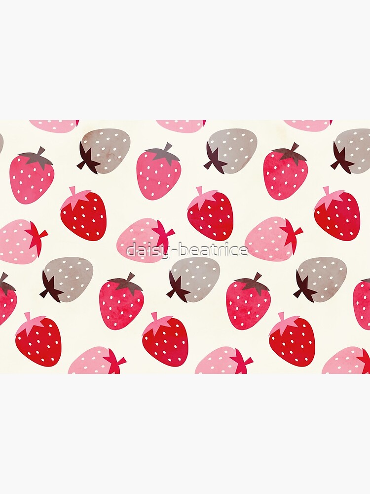 Thumbnail 5 of 5, Mask, Strawberry Fields designed and sold by daisy-beatrice.