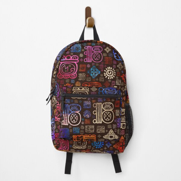 Item preview, Mayan glyphs and ornaments pattern #3 designed and sold by k9printart.