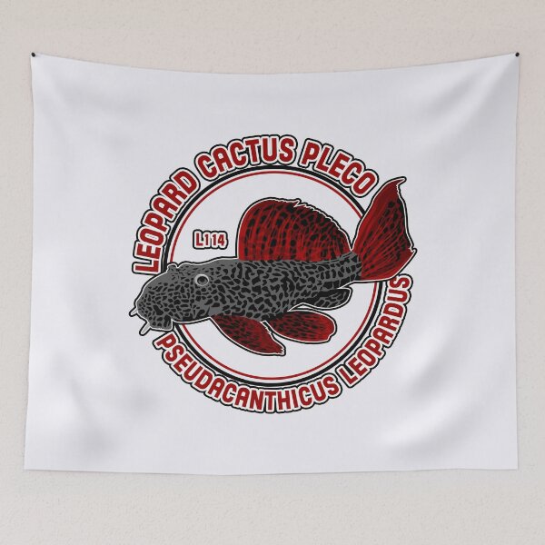 Item preview, L114 Leopard Cactus Pleco Pseudacanthicus Leopardus Aquarium Fish L-Wels designed and sold by TheAplus.