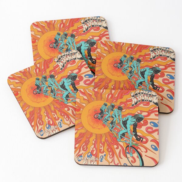 Item preview, PACIFIC AVENUE - STRAWBERRY SKYS designed and sold by Ella Benthic.