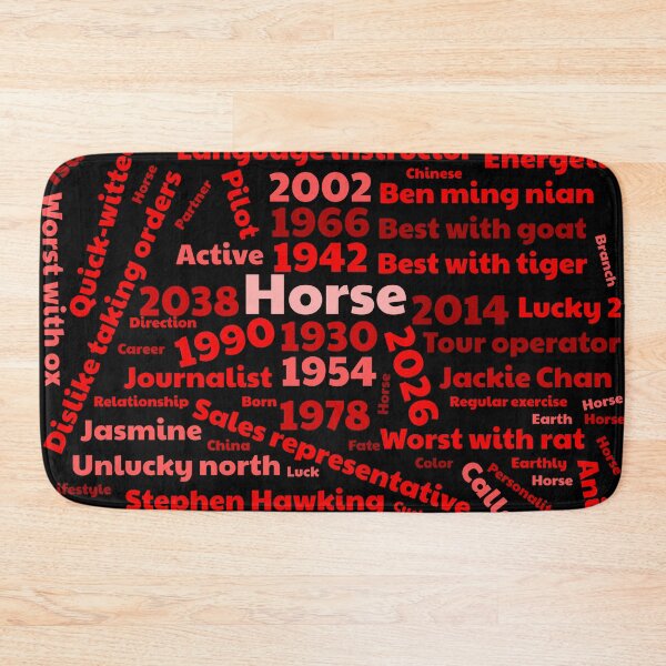 Item preview, Year of the horse 2026 designed and sold by NerdySherds.