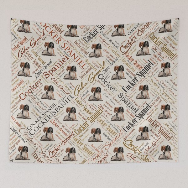 Item preview, Cocker Spaniel Word Art designed and sold by k9printart.
