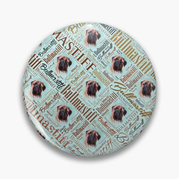 Item preview, Bullmastiff Word Art designed and sold by k9printart.