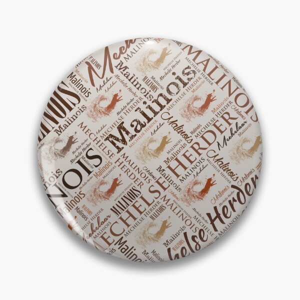 Item preview, Belgian Malinois Dog Word Art pattern designed and sold by k9printart.