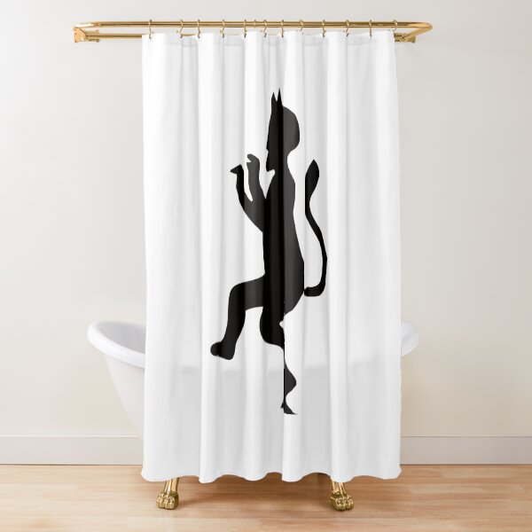 Devil's Bridge Devil Shower Curtain