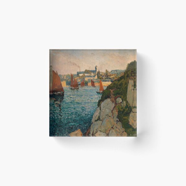 Aperçu de l'œuvre Douarnenez au Soleil-Maxime Maufra créée et vendue par LexBauer.