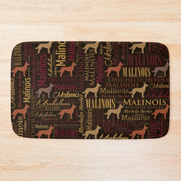 Item preview, Belgian Malinois Dog Word Art pattern designed and sold by k9printart.