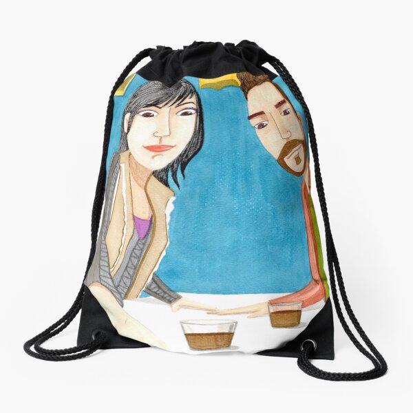 Carajillo Drawstring Bag