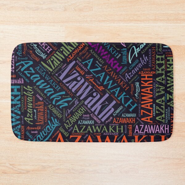 Item preview, Azawakh dog Word Art designed and sold by k9printart.