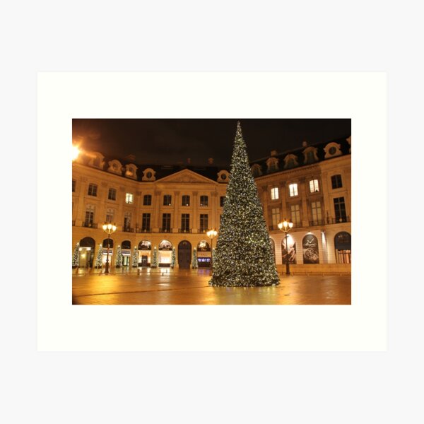 Item preview, Christmas on Place Vendome, Paris designed and sold by Elena Skvortsova.