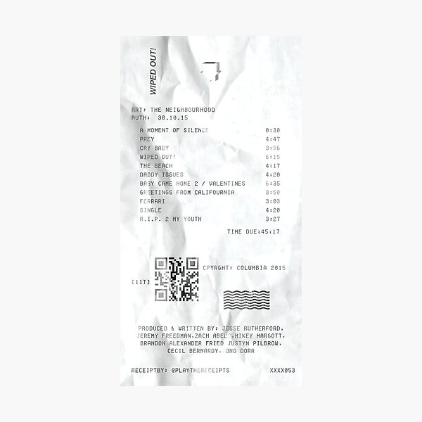 Off white hot sale hoodie receipt